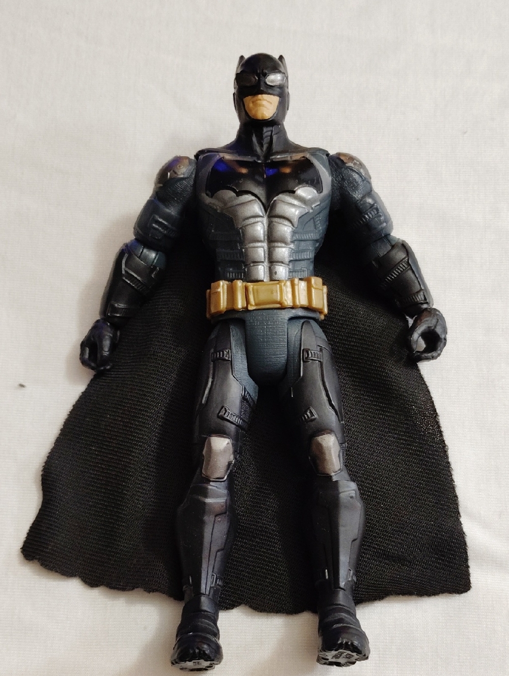 Black & Gold Batman Action Figure with Cape